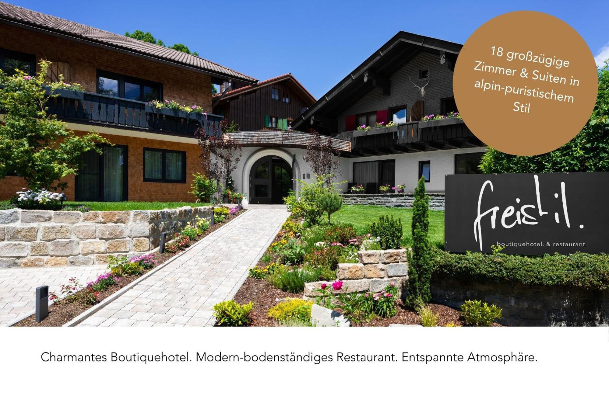 Freistil Boutiquehotel Sonthofen Exteriér fotografie